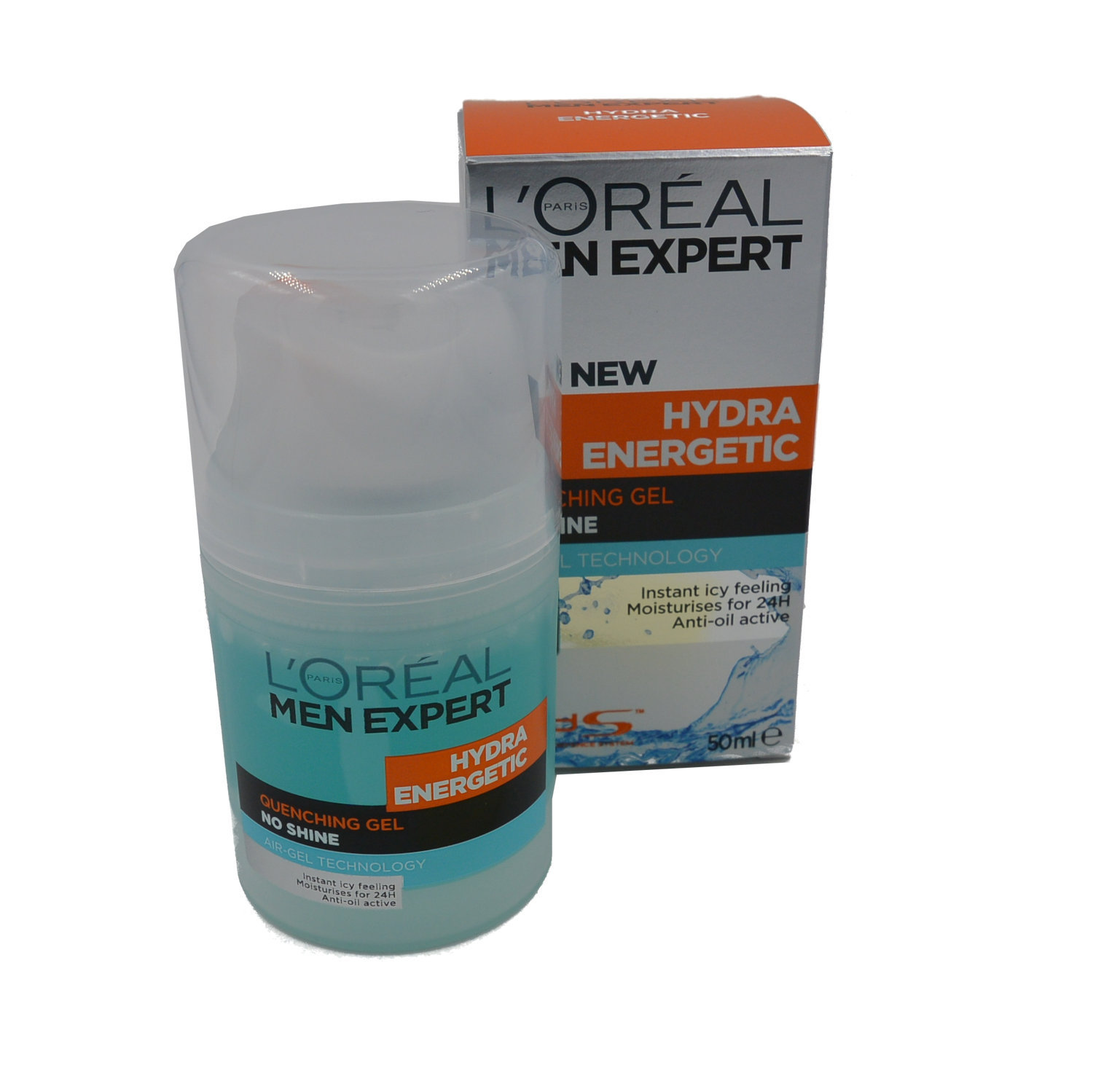 Loreal Men Expert Hydra Energetic Quenching Gel - Hydrating 50 ml Men ...